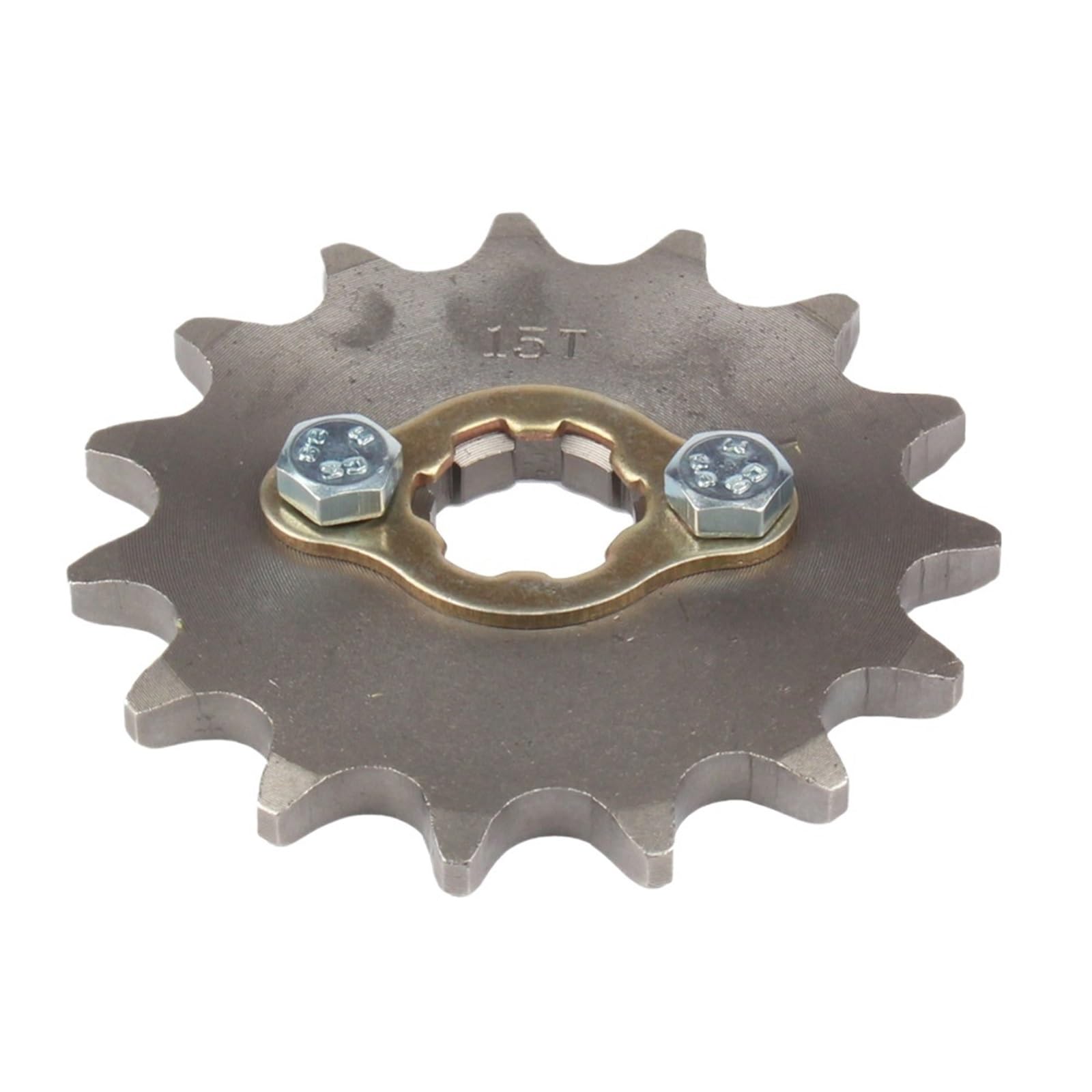NKURTPC Motorcycle Sprocket 520# Chain 20mm 10T 11T 12T 13T 14T 15T 16T 17T 18T 19T 20T 21T 22T 23T Front Engine Sprocket(15T)