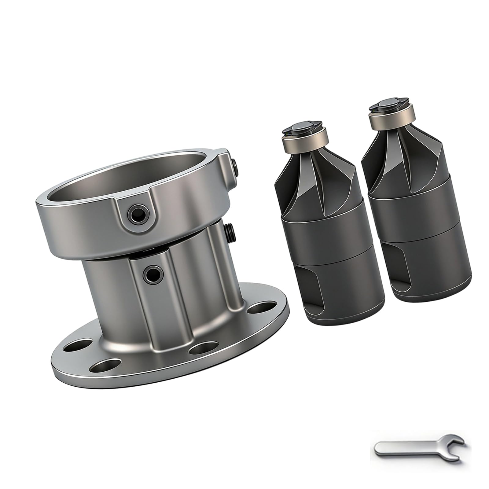 Professional Aluminum Alloy Chamfering Bit Tool for Grinders Small Size DIYer and Professional Tight Spaces Use Multifunctional Angled Adjustable Grinder Chamfering Cutter Tool
