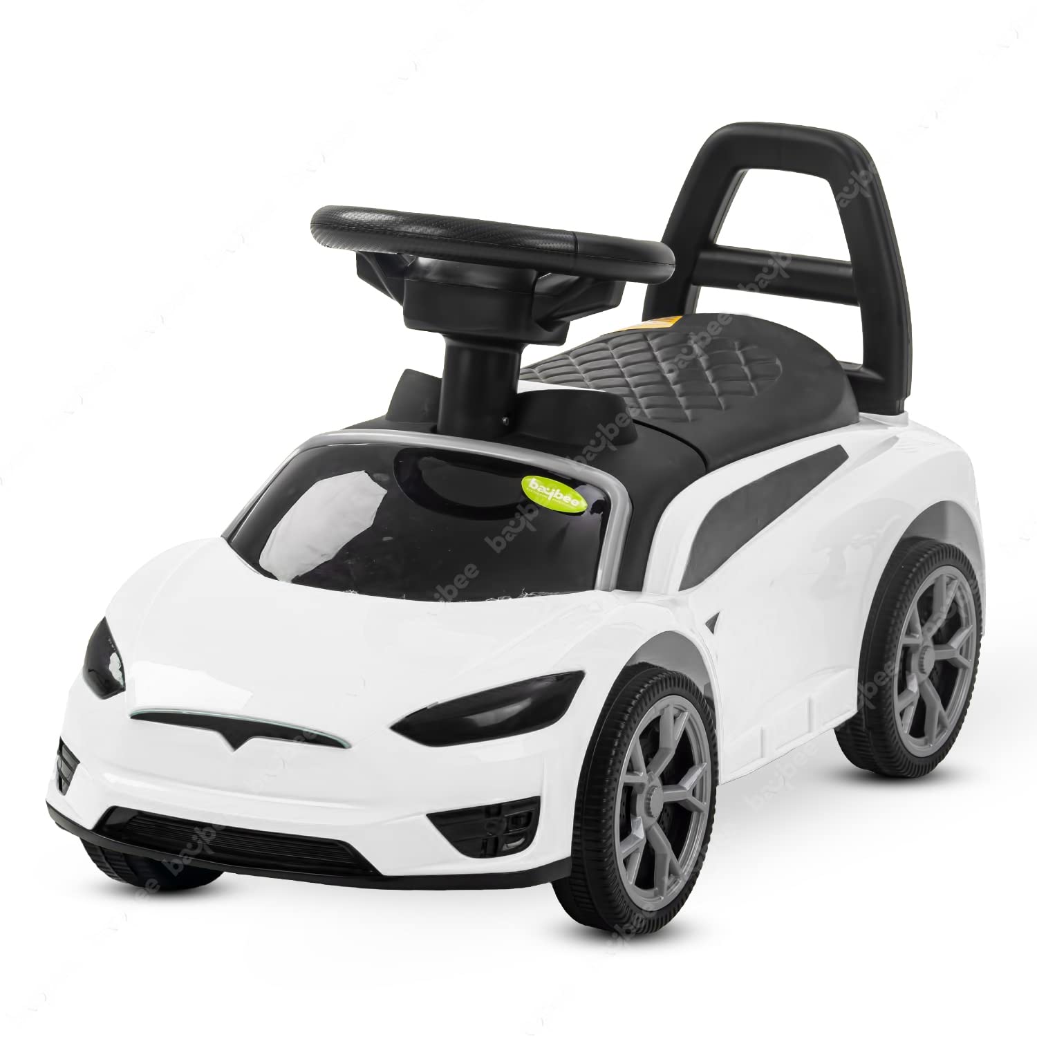 Baybee Push Ride on Car for Kids, Ride on Toy Kids Car with Music, Storage & Backrest | Ride on Baby Push Car for Baby Toddlers | Baby Car for Kids to Drive 1 to 3 Years Boy Girl (Elvira White) (B0BKLF4HYY) Amazon Price History, Amazon Price Tracker