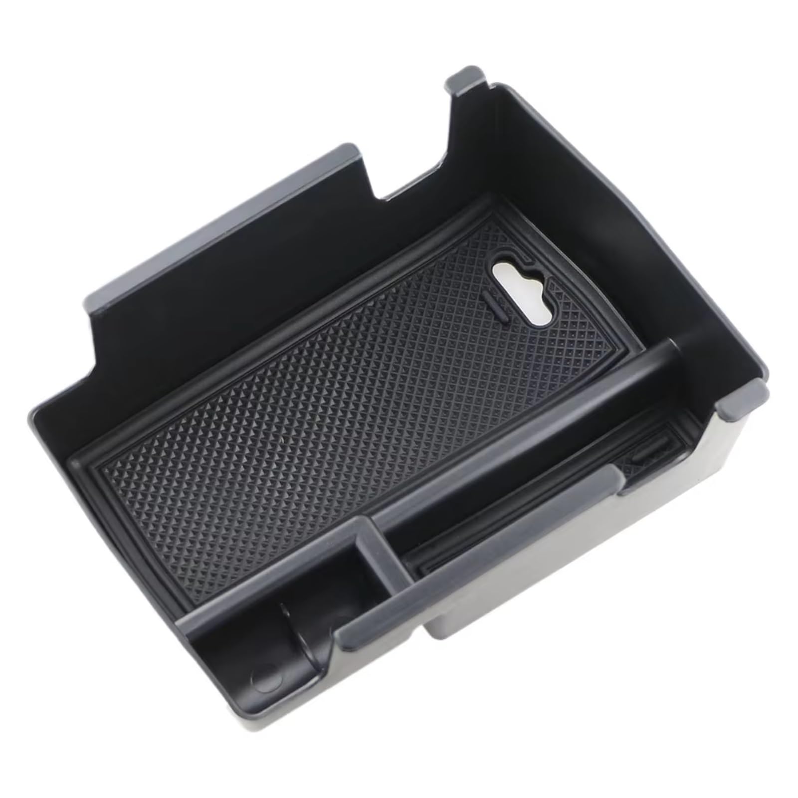 DSEQOPHH Armrest Insert Organiser Compatible With Jeep For Compass 2021-2024 1 Pcs Armrest Storage Box Tray Center Console Organizer Holder Container Interior Accessories