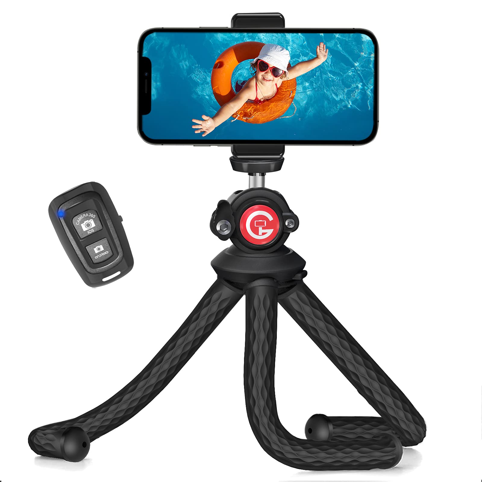 Cell Phone Tripod Stand Goofoto Flexible Tripod For Iphone