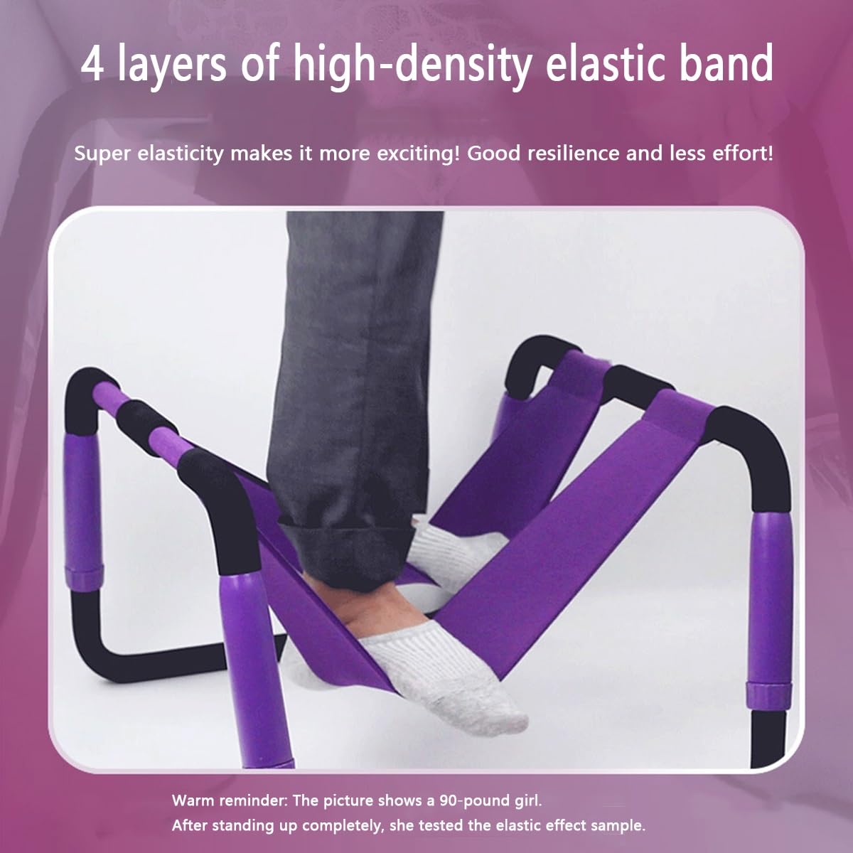 Chaise sexuelle, banc sexuel multifonction réglable, siège sexuel pour le plaisir des couples, jouet fantaisie pour adulte(Purple)