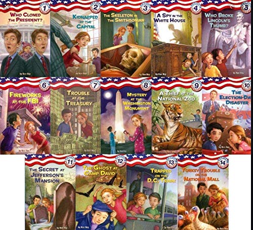 Capital Mysteries Complete Set 1 - 14 (Stepping Stones Books): Ron Roy ...