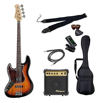 エレキベース 4弦 ESP AP シールド、フットチューナー、ケース付き AP-4 | ESP GUITARS