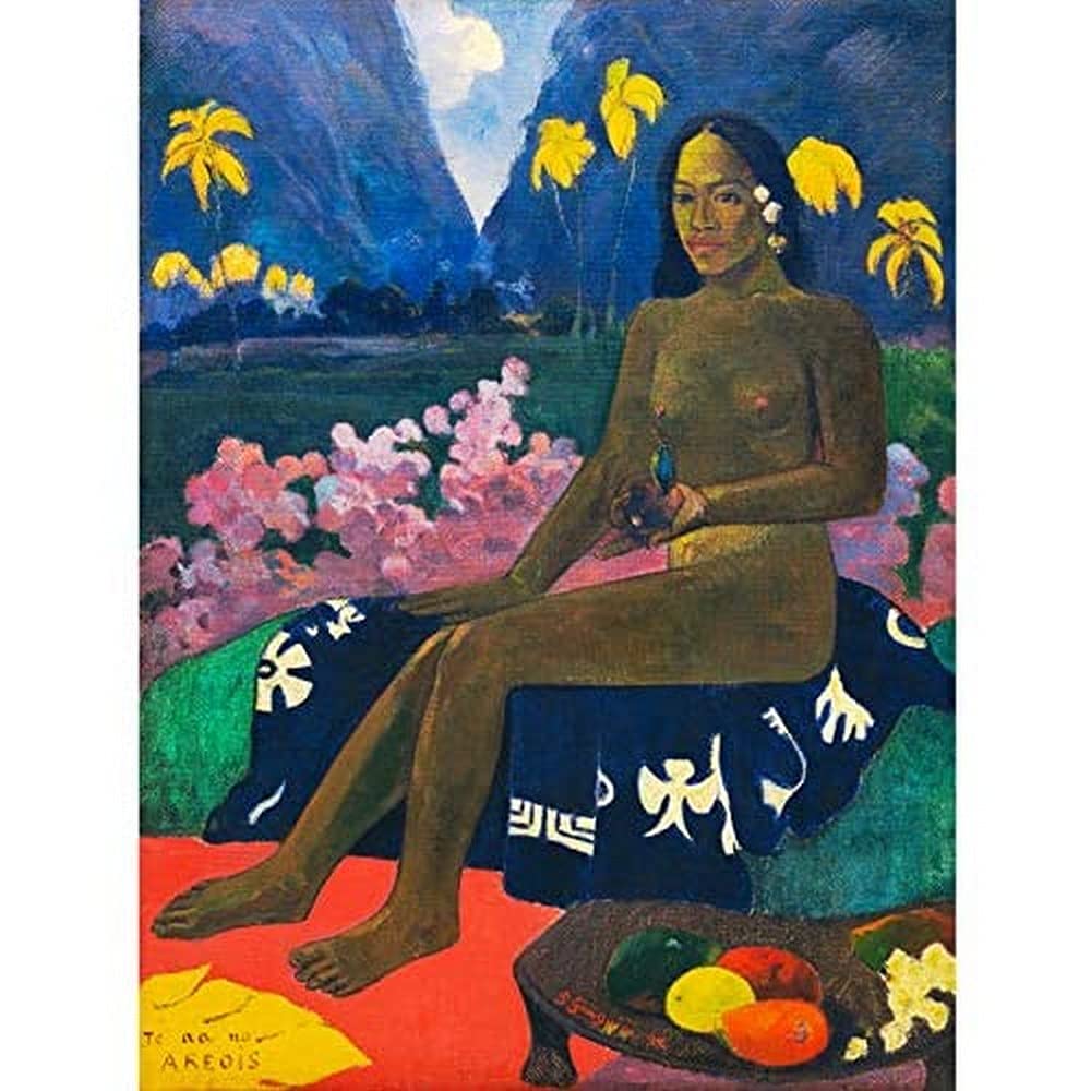 Paul Gauguin Te Aa No Areois Art Print Canvas Premium Wall Decor Poster Mural