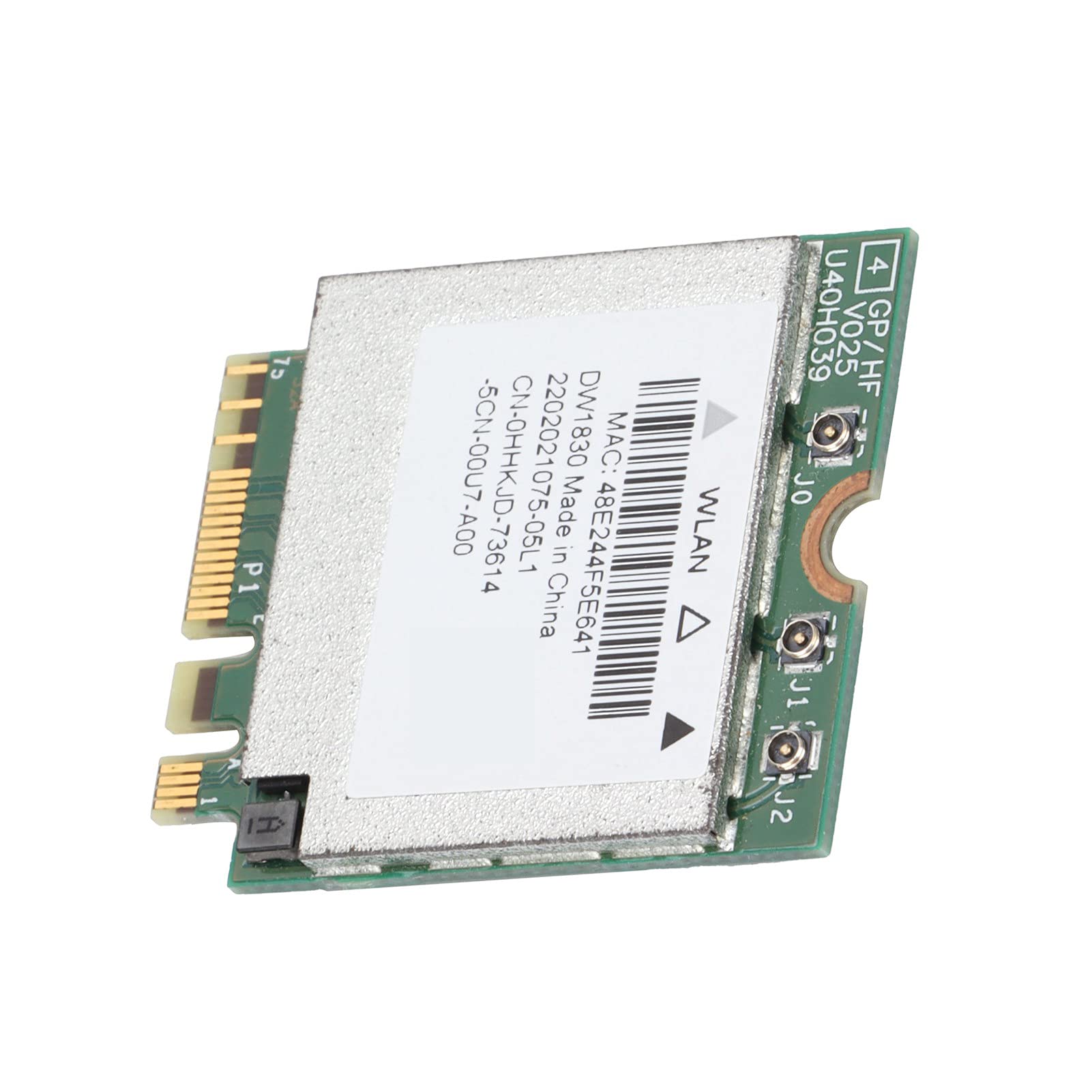 Jectse Scheda Wireless DW1830, Scheda di Rete per Computer Dual Band 2.4G/5G, Accessori per Computer di Rete, Plug And Play, Antenna da BT, per OS X/Linux/Windows