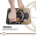 Powermax BCA-130 IRON MAN (GOLD) BMI Weight Machine for Body Weight, Digital Body Fat Analyzer & Smart Body Composition Weighing Scale, 13 Body Parameters, IOS/Android App Sync, 26 x 26 x 2.3cm gallery image
