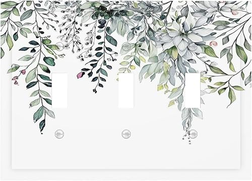 Miniatura 124 de Cubiertas de Interruptor de Luz de 1 Gang Medieval Abstracto Moderno Luna Estrellado Gran Ola Toggle Simple Placa de Pared Cubierta Decorativa de