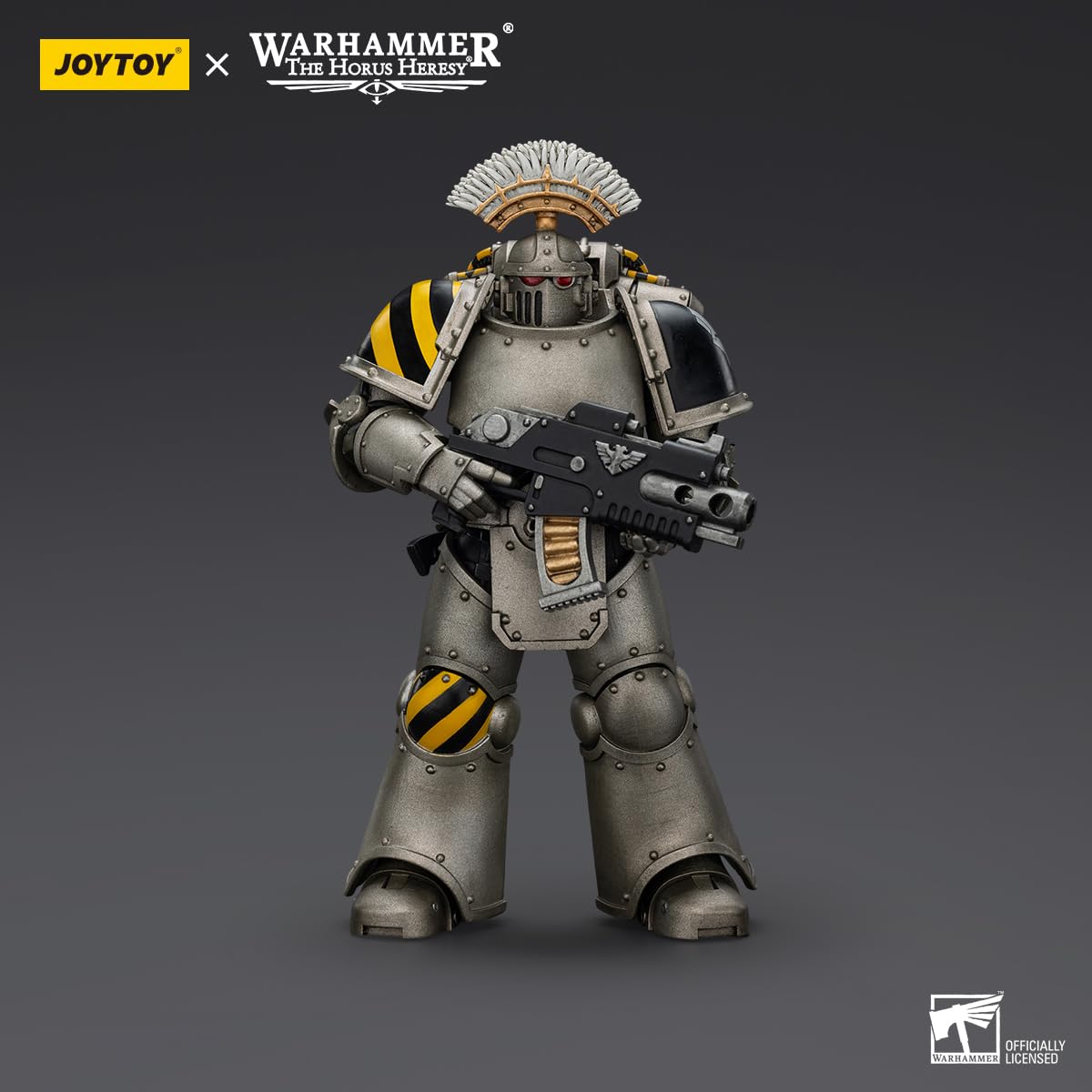 TOYVERSE Joytoy Actionfigur Warhammer The Horus Heresy, Iron Warriors MKlll Tactical Sergeant, bewegliche Gelenke, Charaktermodell, ab 15 Jahren