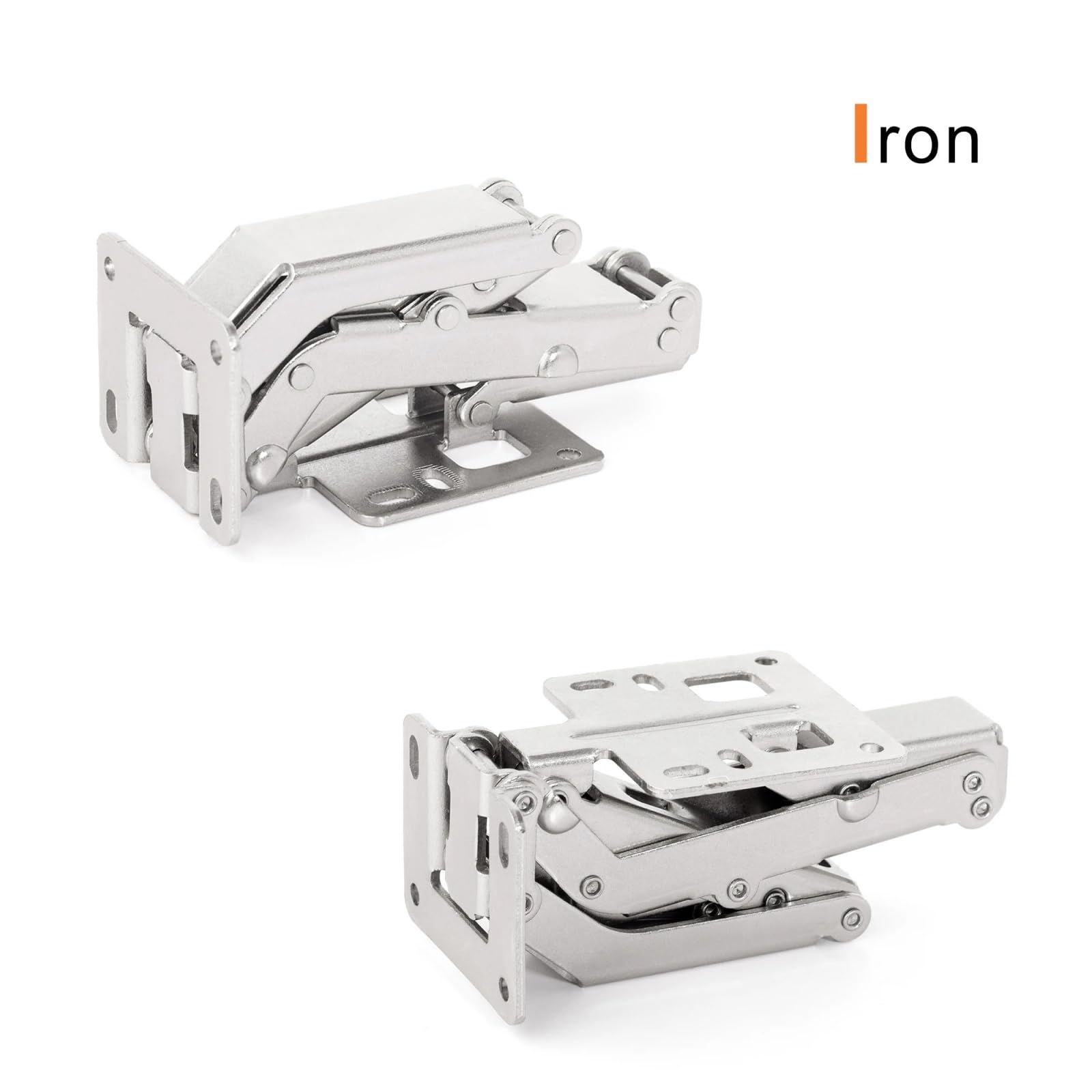 Bisagras Bisagra de amortiguador hidráulico ángulo ajustable 2 piezas | Bisagras invisibles de cierre suave, bisagras ocultas resistentes for muebles de hierro for gabinetes
