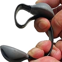 Vista 4 de NewFerU Clips de caída de cables de escritorio no adhesivos, soporte para cable de mesa, abrazadera de gestión de cables pequeña extraíble