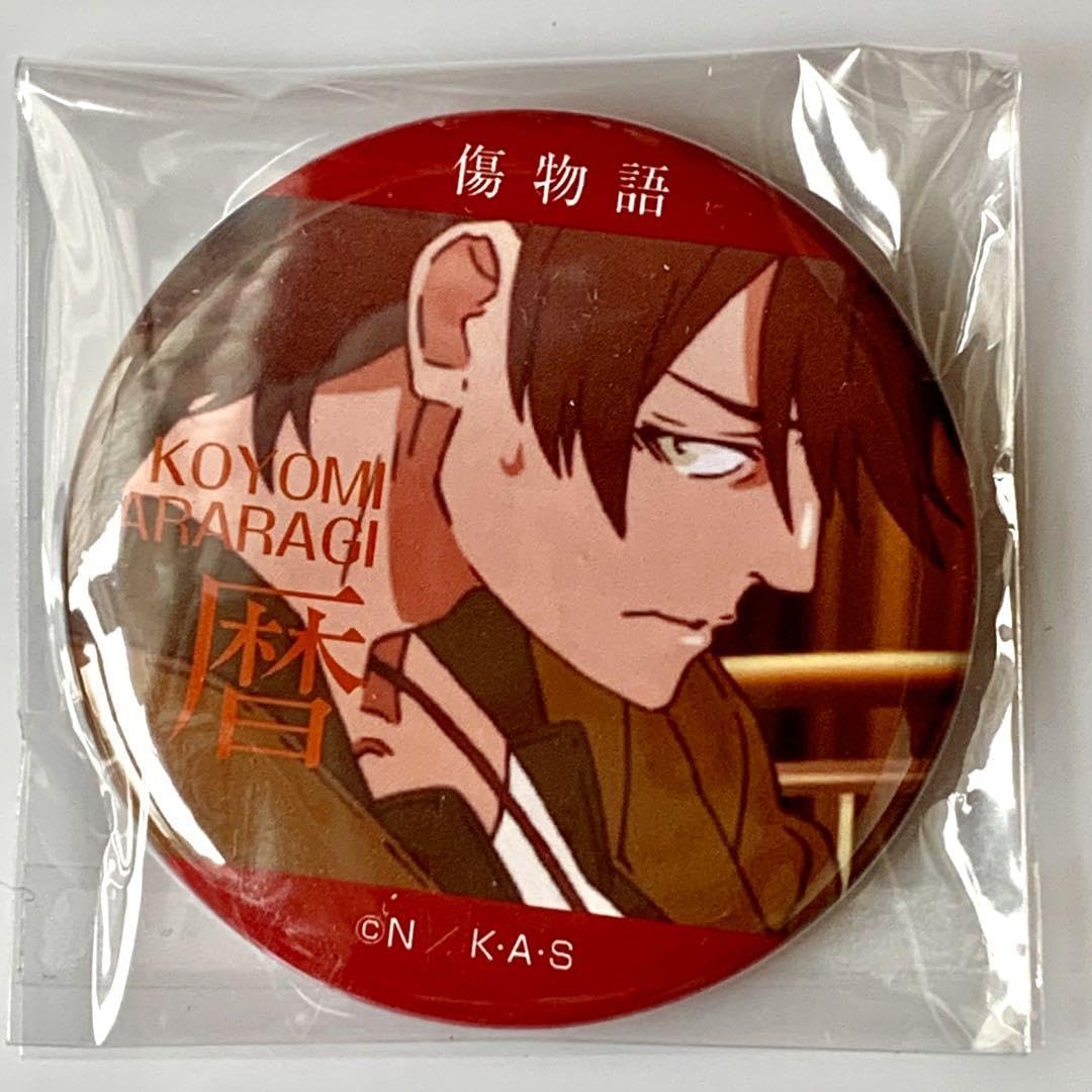Amazon | 化物語 阿良々木暦 横顔 缶バッジ 缶バッチ 物語シリーズ 傷