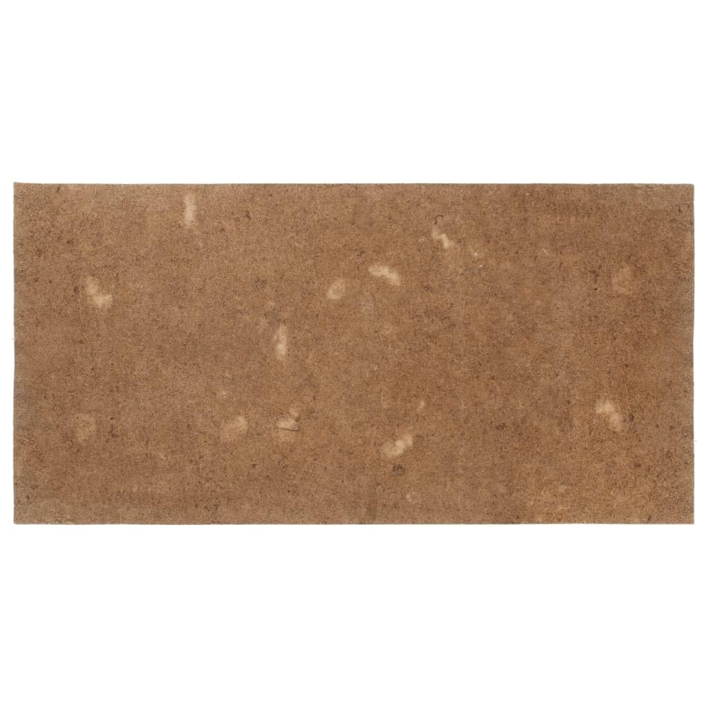 vidaXL Estera para Colchón, Base de Colchón, Alfombra Cubrecolchón de Cama, Tapete Almohadilla para Somier, Fibra de Coco 100x200 cm
