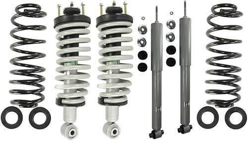 Kit de conversión de resorte de aire a bobina con puntales completos delanteros