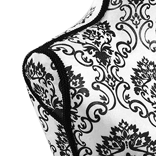Female Mannequin Torso Dress Form Black Tripod Stand Display Baroco Style