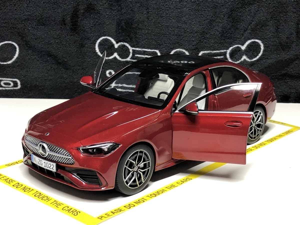 Amazon | NZG 1/18 Mercedes Benz C class (W206) 2021 hyacinth red