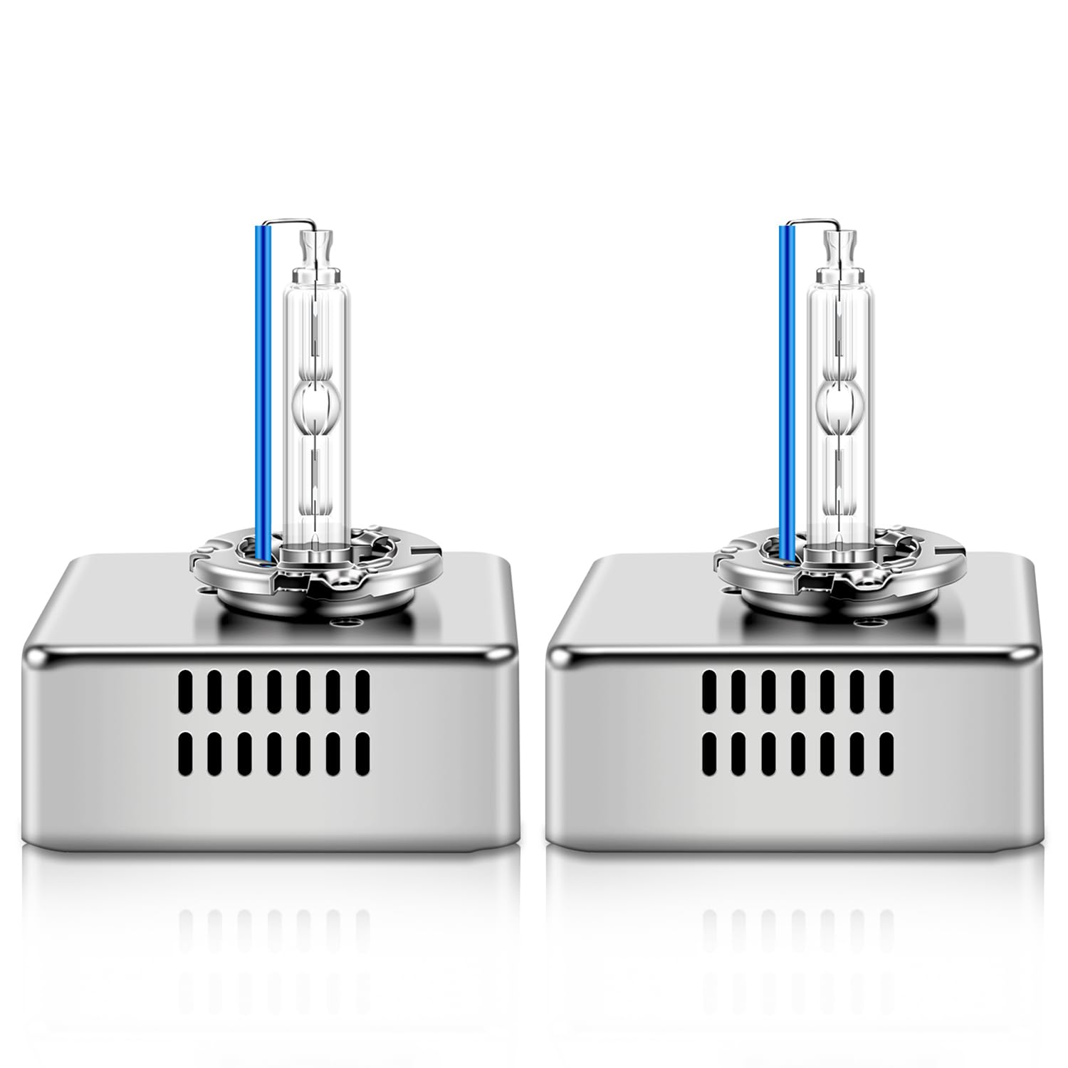 D5S Xenon Brenner 8000K Diamond Blaulicht HID Scheinwerferbirnen 35W Scheinwerferlampe Metallstents Base Auto Scheinwerfer Birne Autolampe, 2 Stücke