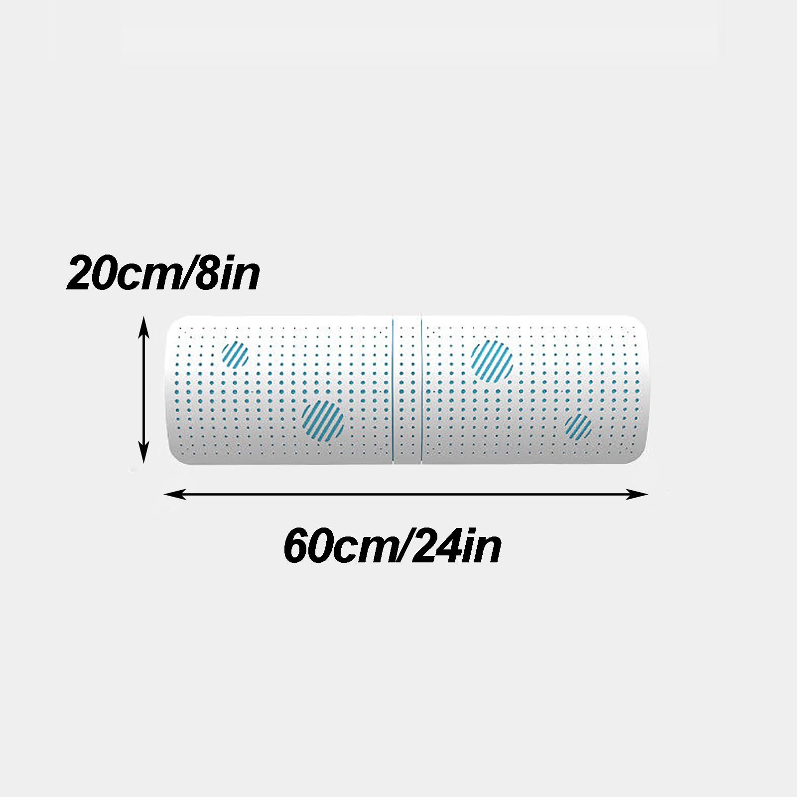 Set di 4 Deflettore Condizionatore Universale per Bocchette di Ventilazione (Cassette a Soffitto), Installazione Senza Attrezzi, Previene il Flusso d'Aria Diretto