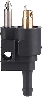 Conector de tanque de combustível de popa Mercury conector de combustível macho – Junta de tubo conector de combustível, 6,35 mm conector macho do tanque de combustível serve para motor de popa Yamaha