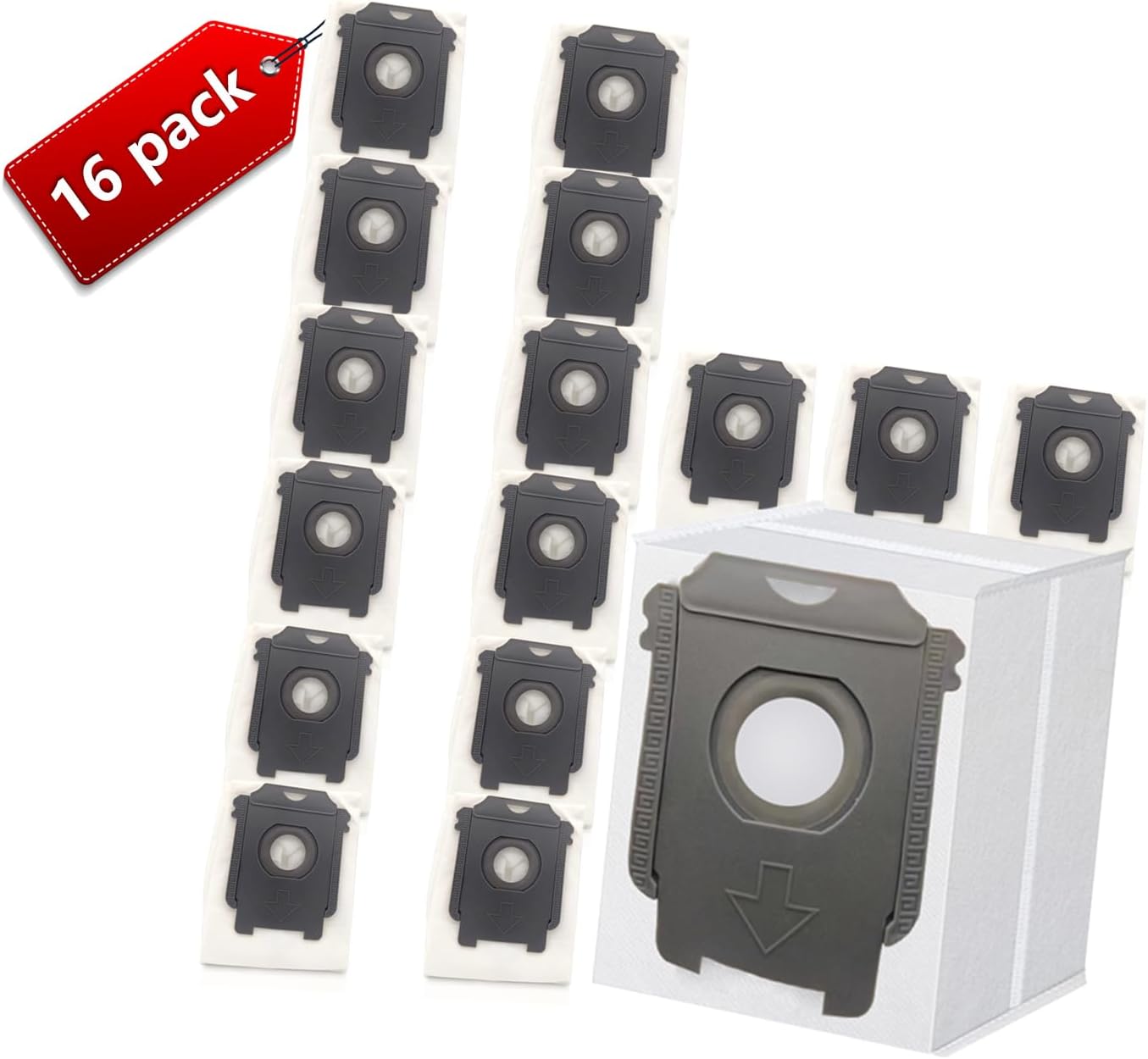 16 Pack Vacuum Bags For iRobot Roomba Vacuum Bags,for