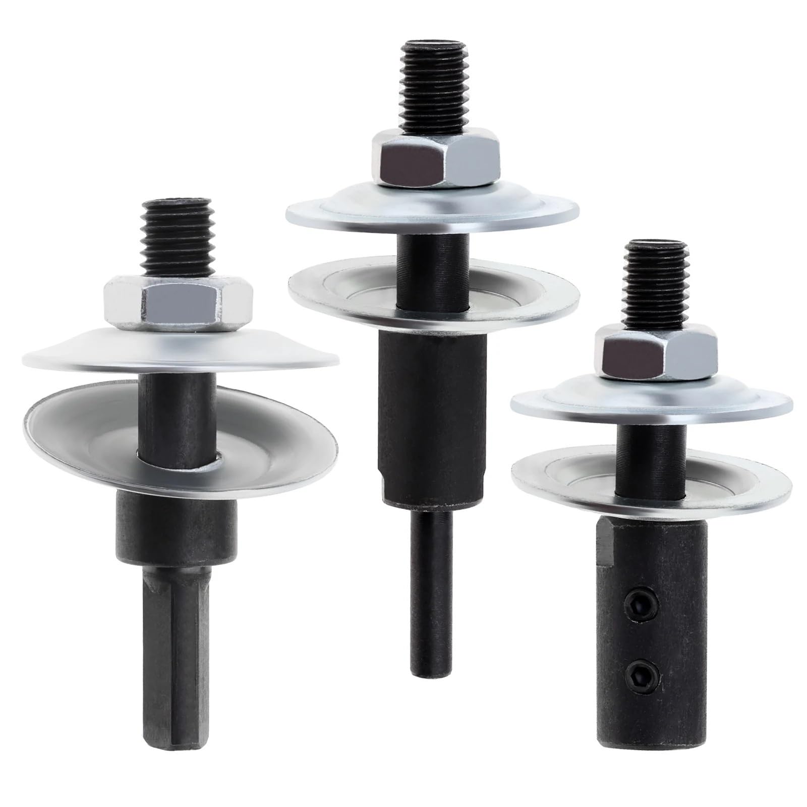 Motor Shaft Arbor Extension Rod Threaded Adapter for Grinding Wheels Bench Angle Grinder Wheel Rotary(Type-A)