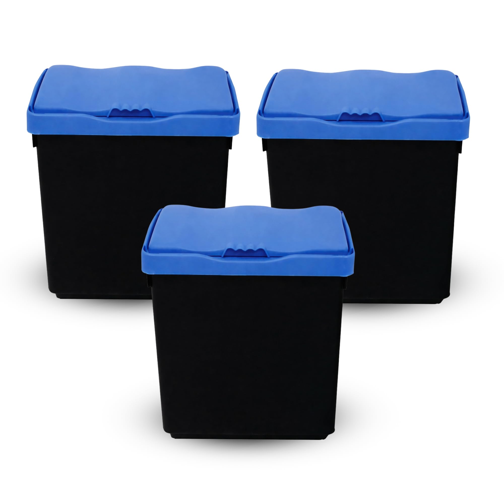 HOMION 30Ltr Rock Salt Storage Bin Grit Spreading Plastic Box Container with Scoop (3)