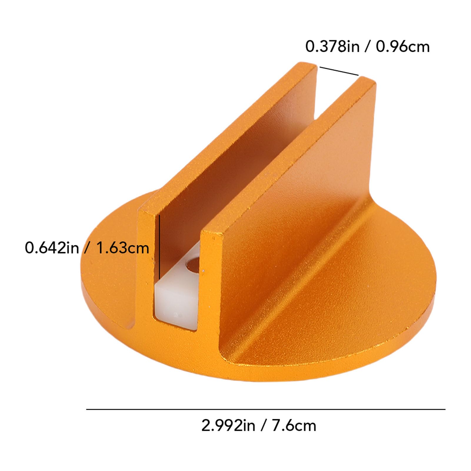 Cryfokt Gerilltes Wagenheber-Pad, 4-teiliger Universal-Aluminium-Rillen-Klemmschweiß-Wagenheber-Adapter, Universal-Adapter mit Gummi-Anti-Rutsch-Funktion für die Meisten Autos, SUVs, LKWs, Pickups