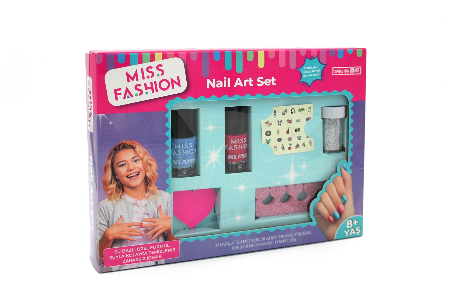 Nail Art Set Su Bazlı Güzellik Setleri