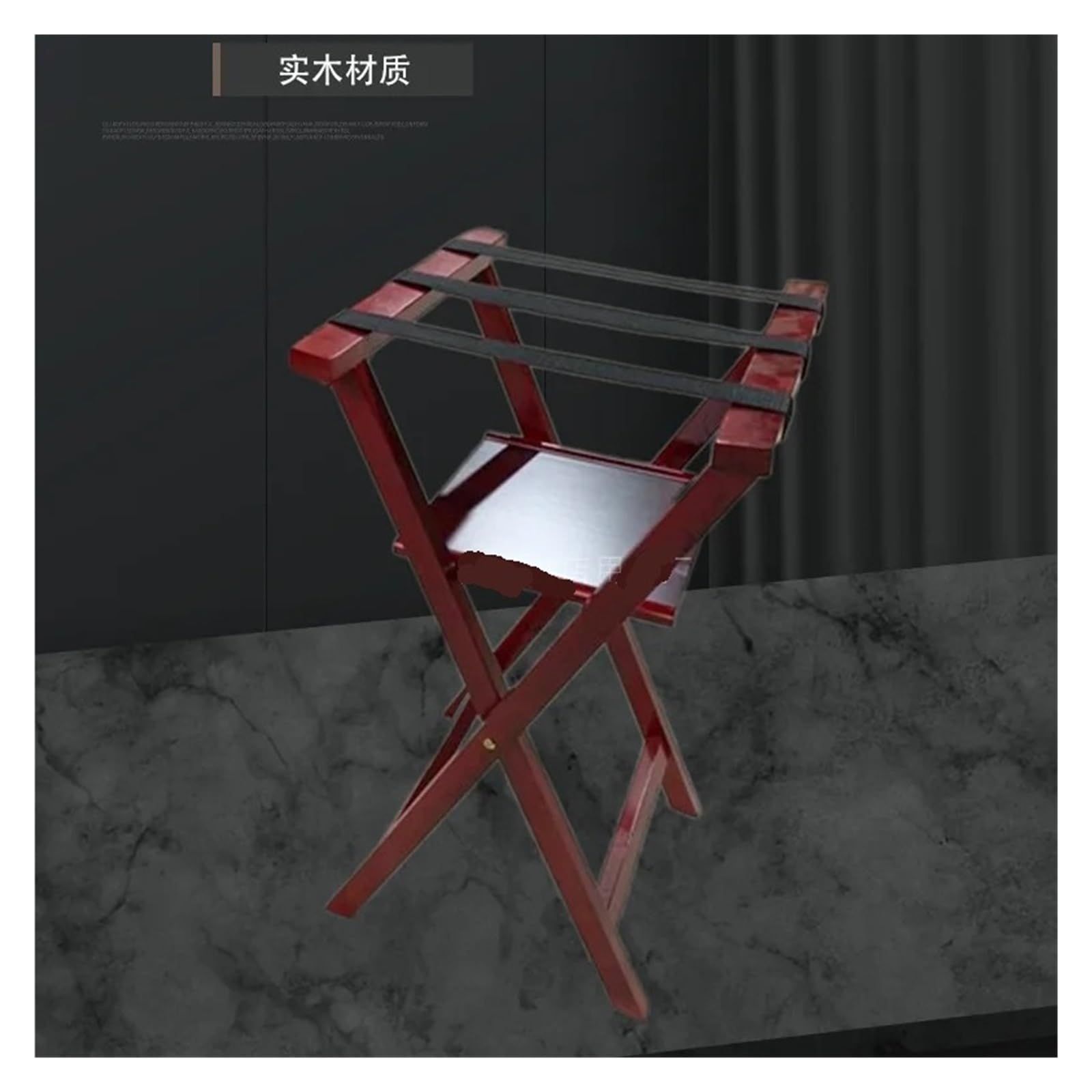 Planta Del Almacenamiento De La Puerta Plegable Roble Rojo Portaequipajes Bandeja Hotel Modificada for Requisitos Particulares for Bedroom Living Room