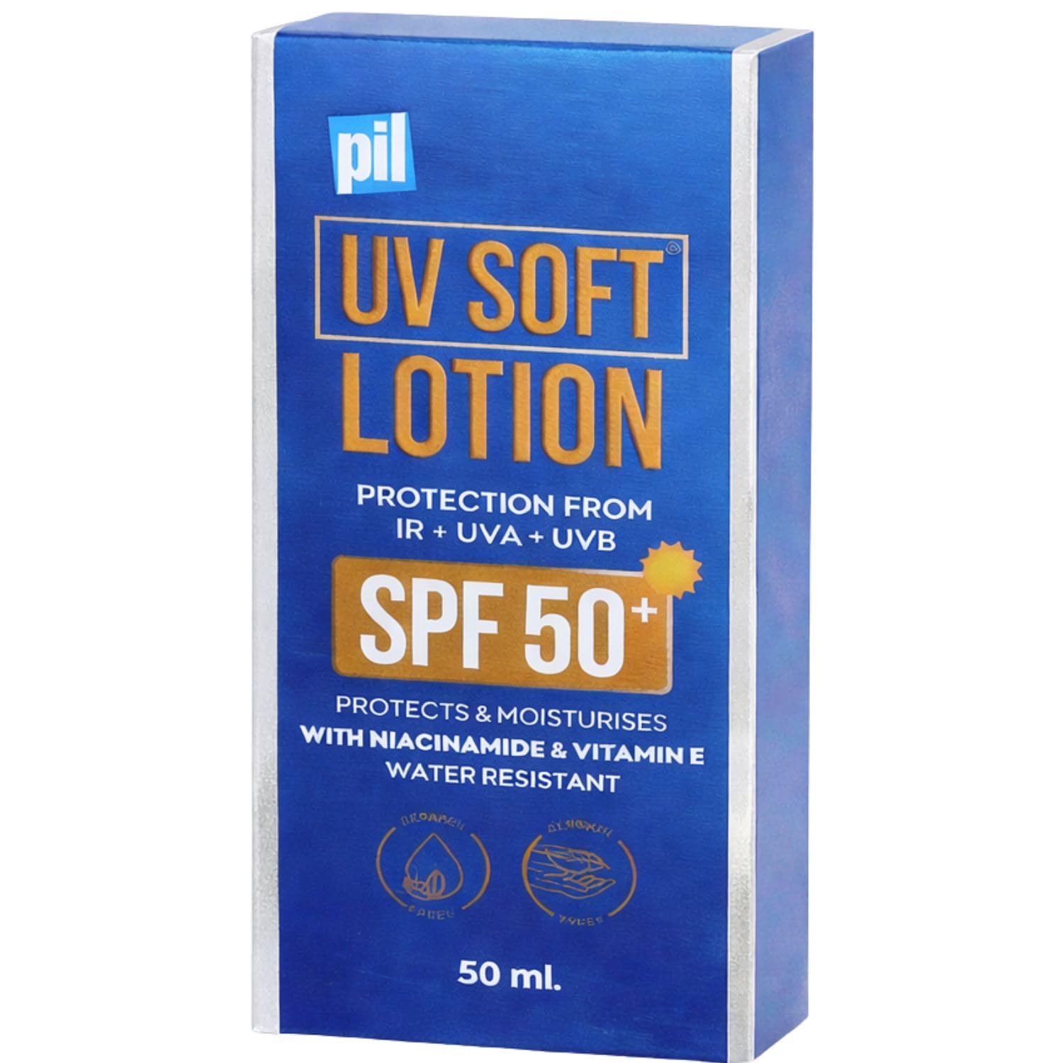 Non Sticky Sunscreen SPF 50 PA+++ for Face and Body with Quick Absorbing Texture (Pack Of 1)-picture-21