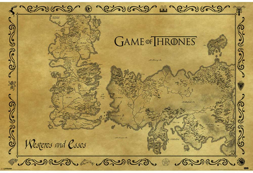 Amazon.co.jp: 映画ポスター GAME OF THRONES ゲームオブ