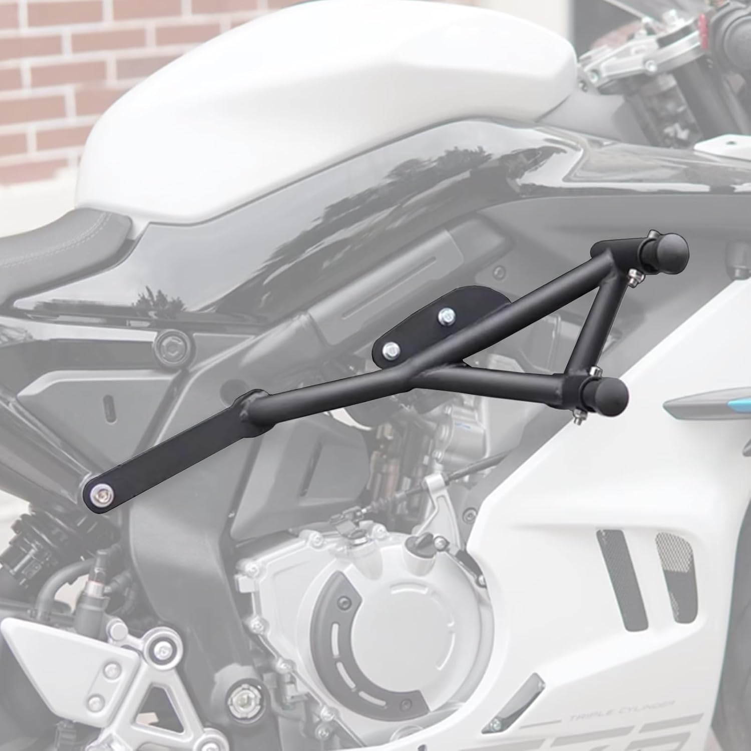 Engine Guard Highway Crash Bars Frame Sliders Side Frame Falling Protector Bumper Anti Drop for CFMOTO 675SS 675NK 2024 2025 Motorcycle Protection from Drops Accessories,CFMOTO 675SS Accessories