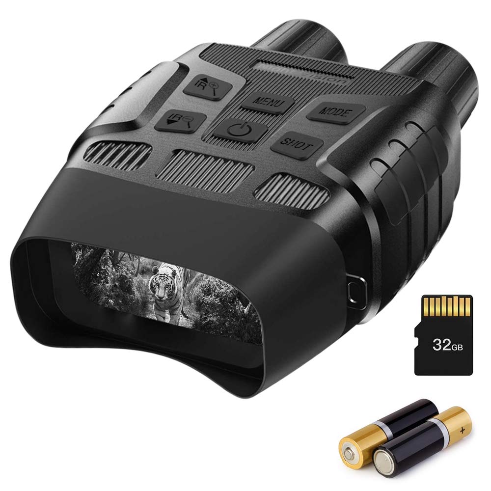 Night Vision Goggles Night Vision Binoculars, Night Vision Scopes with 2.31'' LCD Infrared Binoculars can Take HD Image & 960p Video from 300m/984ft in The Dark with 32 Memory Card