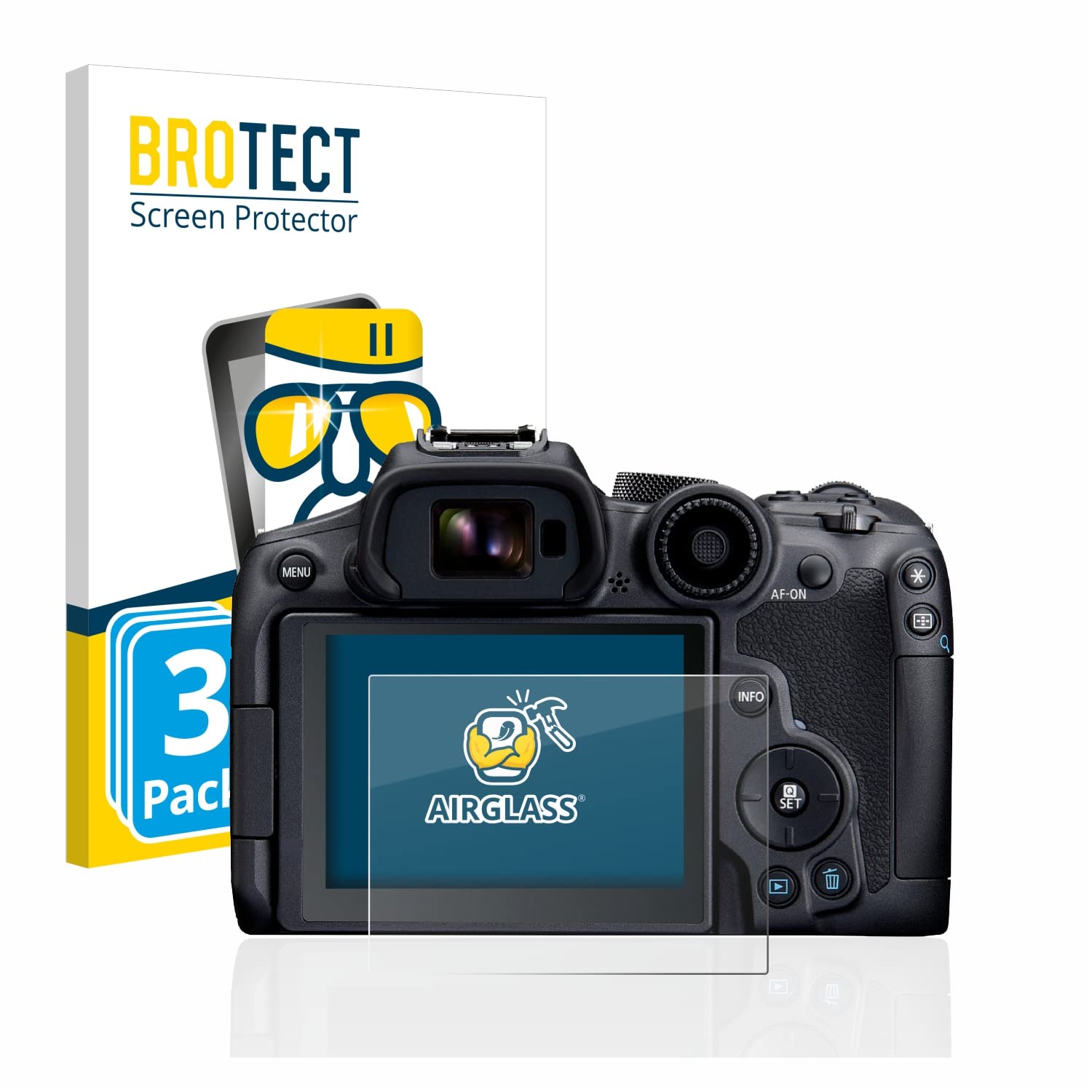 BROTECT AirGlass Panzerfolie Für Canon EOS 1D Mark II – Kratzfest 9H & Anti-Fingerprint | Made In Germany