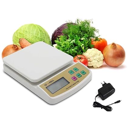 KASHUJ Electronic Compact Digital Multi-Purpose Kitchen Weighting Scale