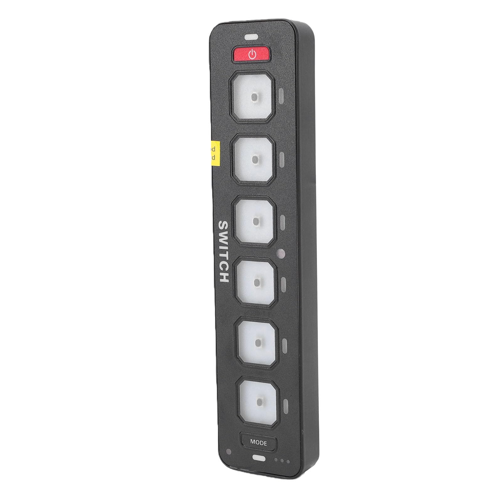 Cryfokt 6 Gang Switch Panel for Trucks, Boats, and ATVs | Podświetlenie RGB, niezależne sterowanie, wytrzymała konstrukcja, automatyczne przyciemnianie