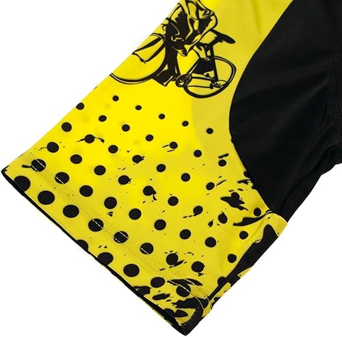 Miniatura 6 de Ropa deportiva Ciclismo Jerseys manga corta bicicleta ropa ciclismo top hombres MTB Jersey transpirable verano negro