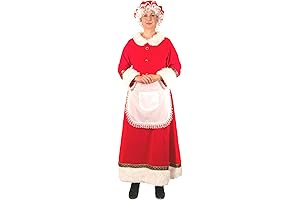 Mrs. Claus Costume Plus Size: Velvet Comfort and Festive Charm