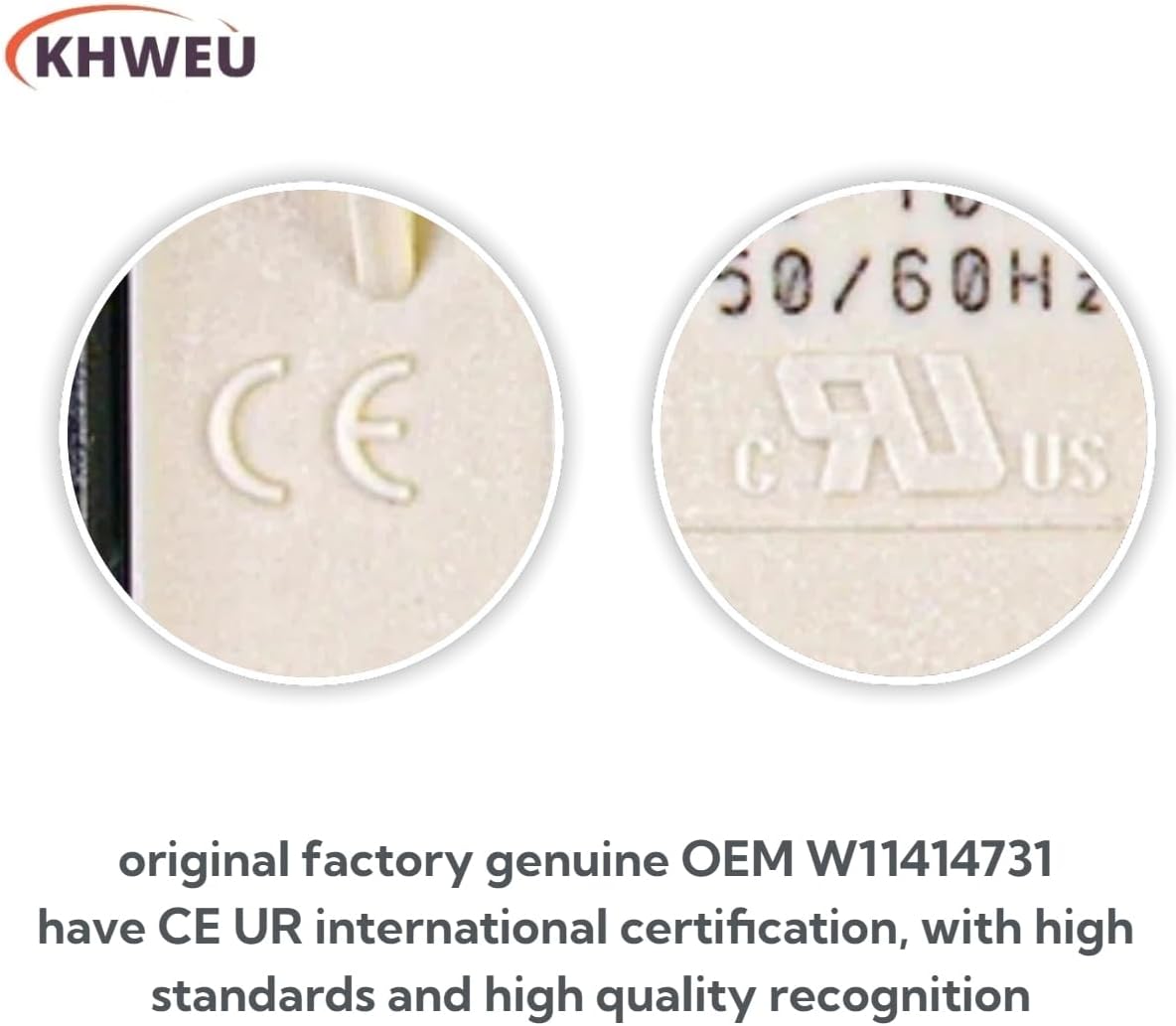【Original Factory Authentic】 W11414731 W11513248 OEM(UR,CE-Certification) Washer Lid Lock Switch Latch Replace WTW5010LW0 WTW5057LW0 DTL6000 WTW5015LW0 MVW5430MW0 WTW5015LW1 AP7002928 PD00073744