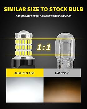 7443 LED Bulb 7440 7444 Reverse Backup Light Daytime Runningdr
