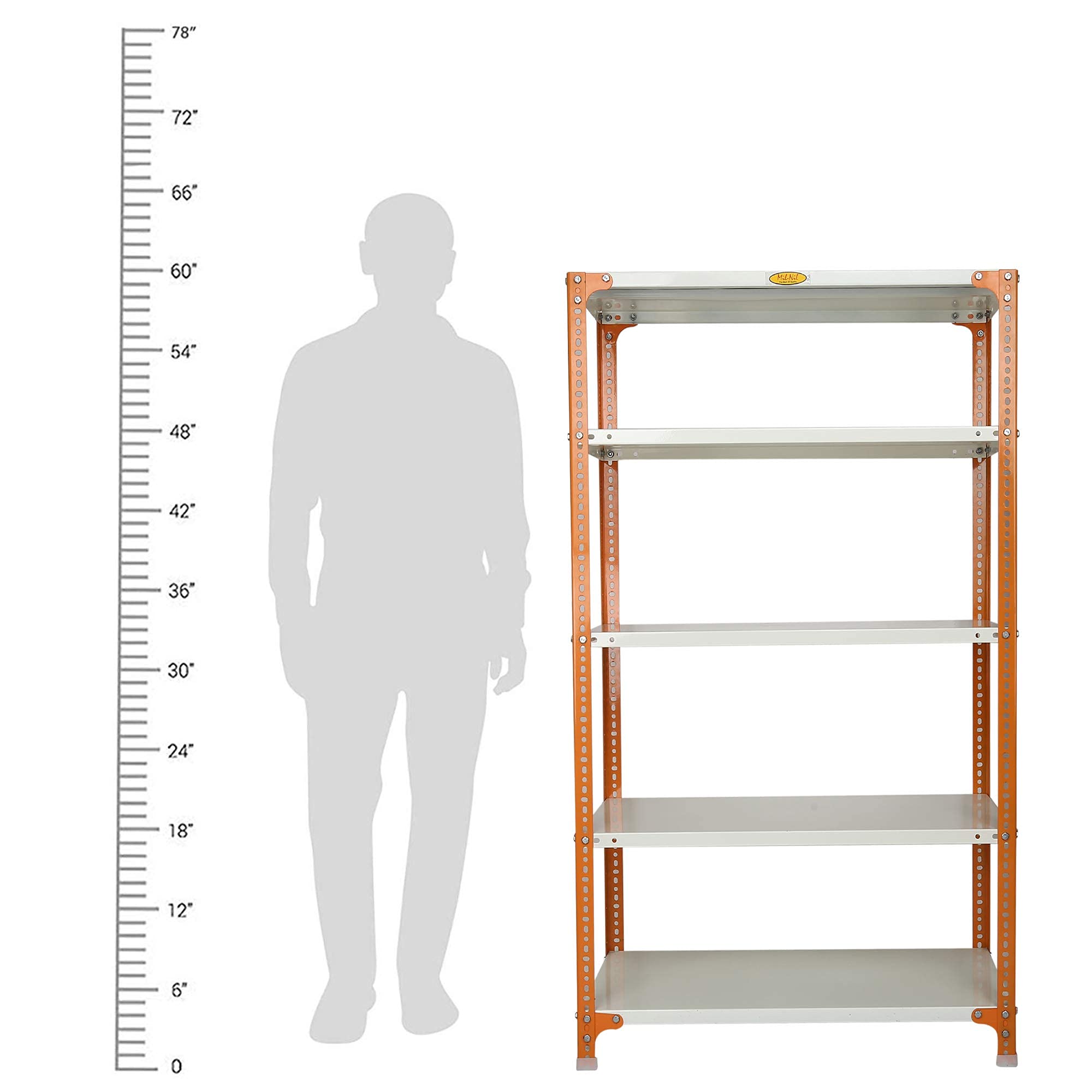 Mil-Nil Prime CRC Shelf Unit - 5 Shelves -6 Mil-Nil Prime CRC Shelf Unit - 5 Shelves -6