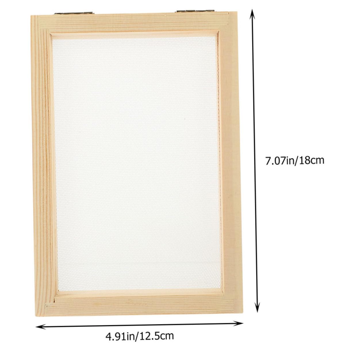 GRIRIW Educational Mesh Frame Handmade Paper Mesh Frame for Diy Paper Craft Making Kit