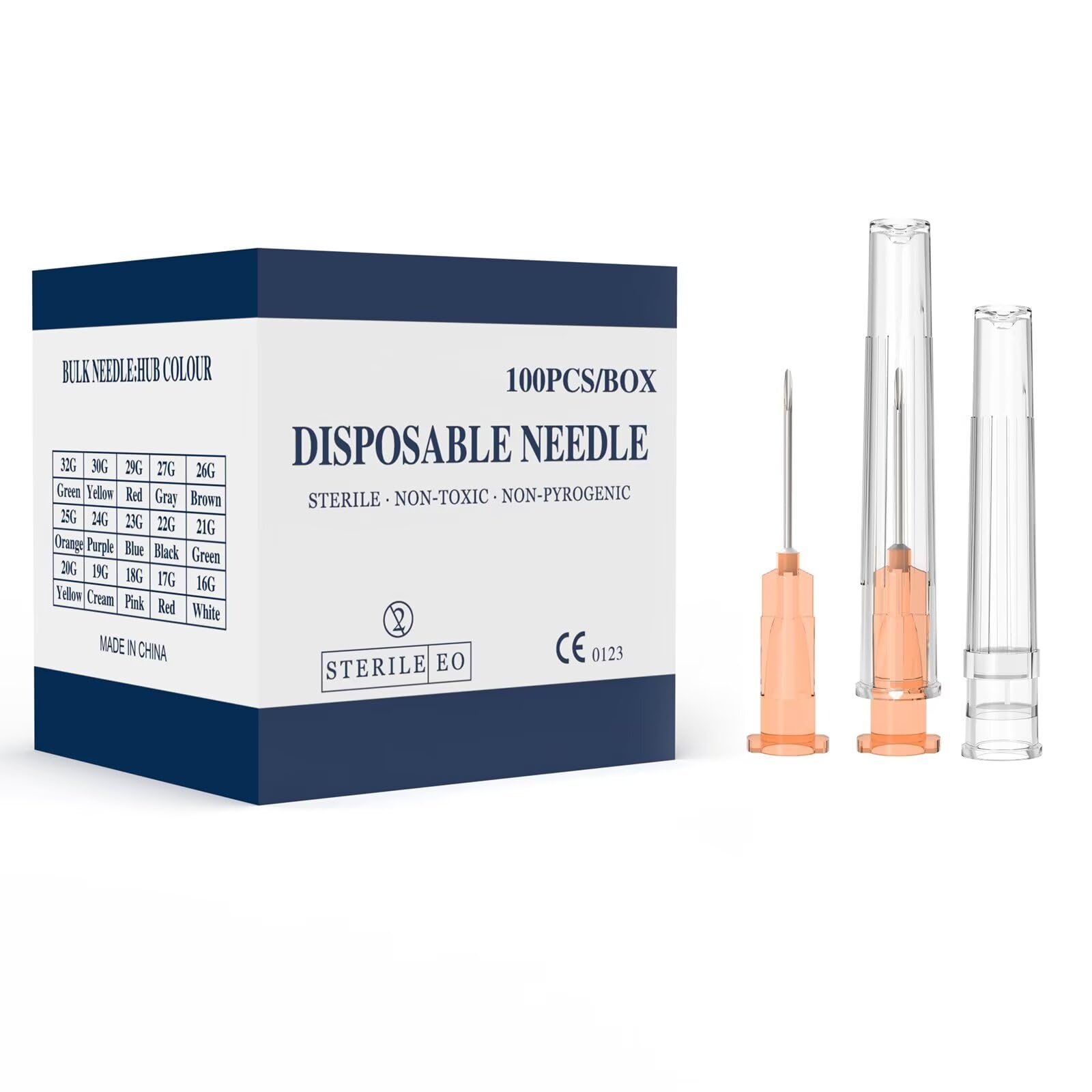 29 Gauge 1/2-Inch Needle, Individually Wrapped, 100 PCS Luer Lock Needles Industrial Dispensing Accessories, Disposable Industrial Accessories — Amazon image 18
