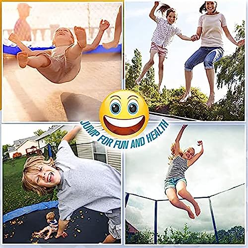 Image of STEP OVER 6FT,8FT,10FT,12FT, 14FT, 16FT Trampoline (16 FEET) for Kids|Adults || Indoor /Outdoor (Supports Upto 375 kgs)||Enclosure net and Poles Safety Jumping Mat||Heavy Duty||2026 Edition