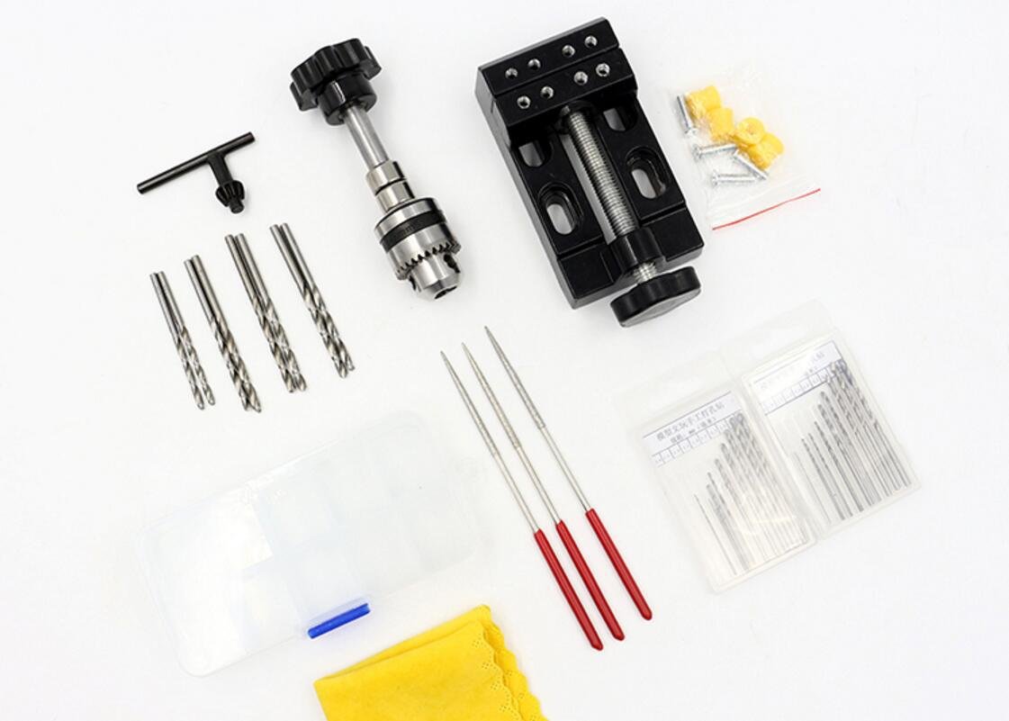 Piezas Brocas Juego de taladro de mano Pin de precisión Mini Taladro de mano Taladro de mano Taladro giratorio de mano Taladro giratorio de mano 1 Clip con 10 taladros de giro Taladros