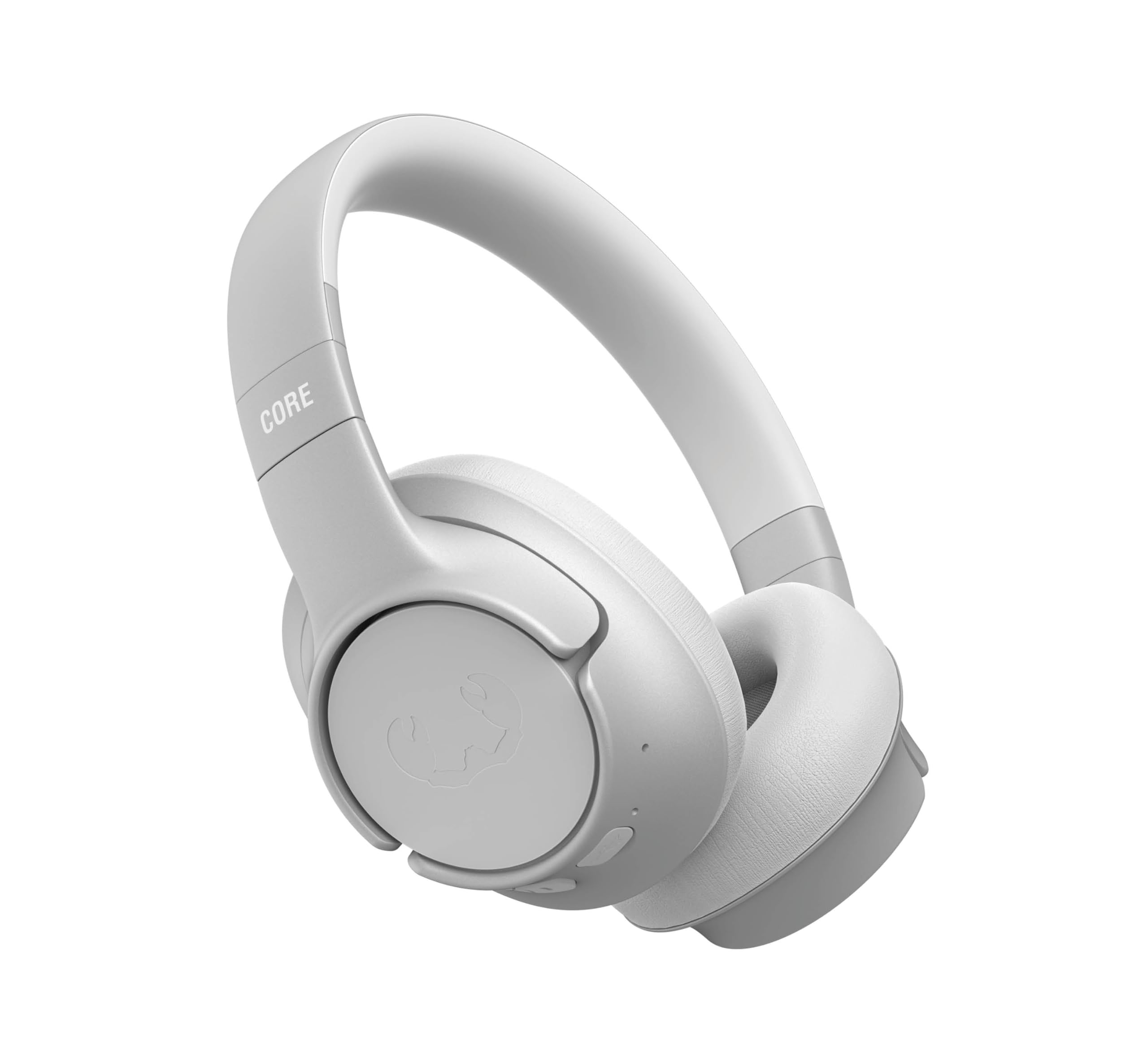 Fresh 'n Rebel Clam Core Cuffie Bluetooth Over Ear con Microfono ENC (chiamate perfette), Controllo del volume e tasti play/pause, 45 ore di Riproduzione, Senza Fili (Bianco)