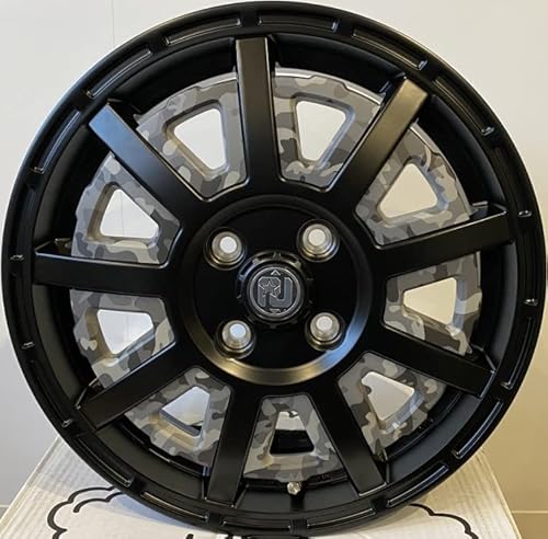 4{Zbg 12C` RIVAI OFFROAD Plastic Bomb 12x4.0 4/100 +42 }bgubN @C It[h vX`bN{  BLACK A~zC[ (ubNJtCT[g)