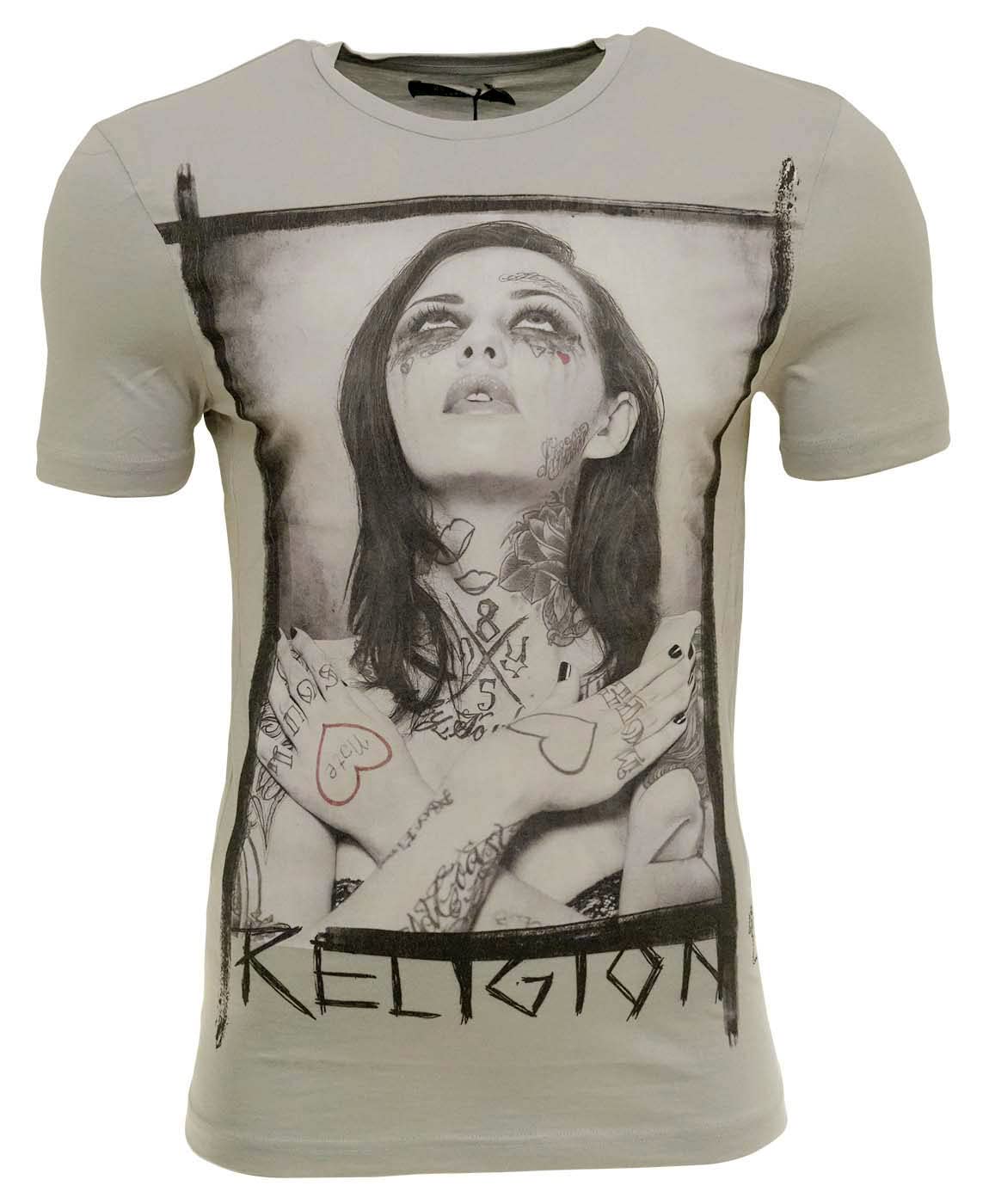 Religion Clothing Tattoo Girl - Camiseta para hombre