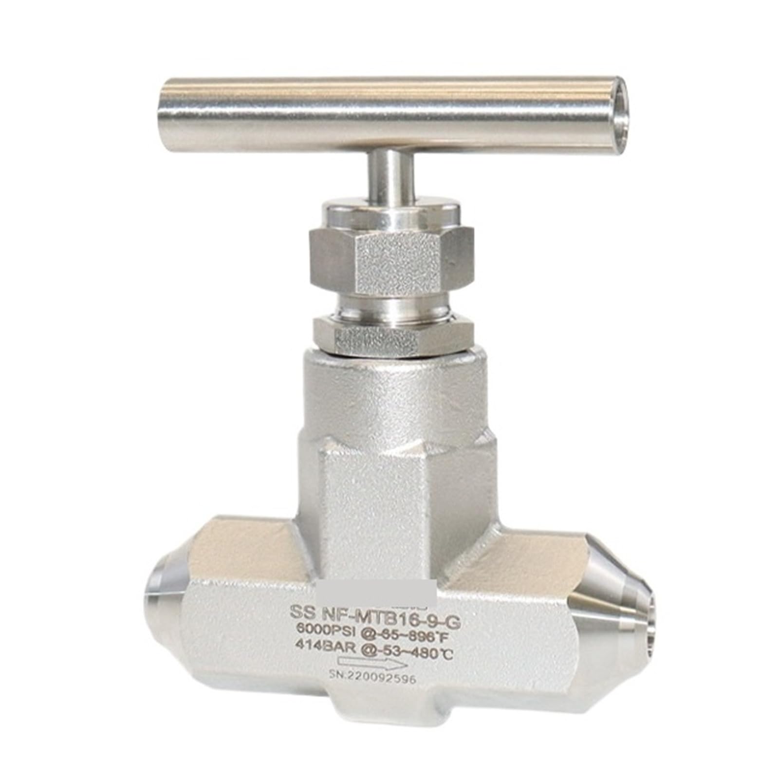 Trgyjgkf One Color Nf Forging Body High Temperature And Pressure Needle Valve Ss316l Integrated 6000Psi