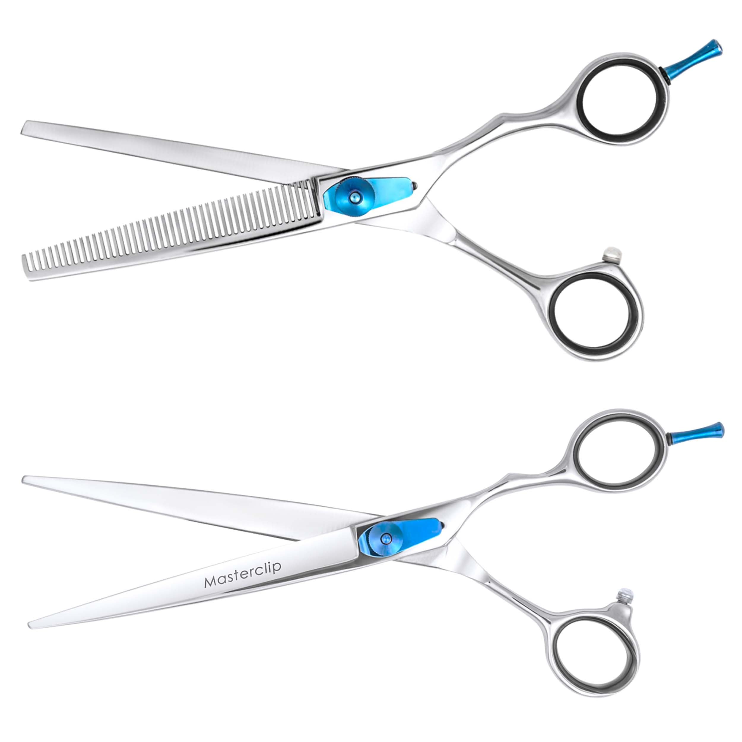 Masterclip Essentials 7.5” Finishing & 6.5” Thinning Scissor Set - Image 2